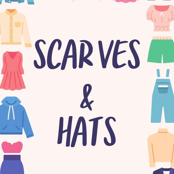 SCARVES AND HATS